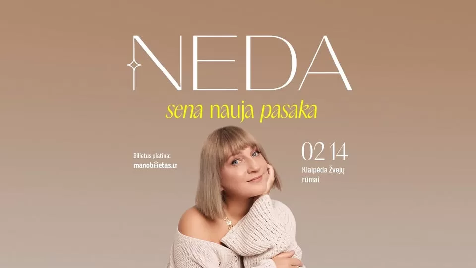 Neda Malunavičiūtė and band concert „Sena nauja pasaka”