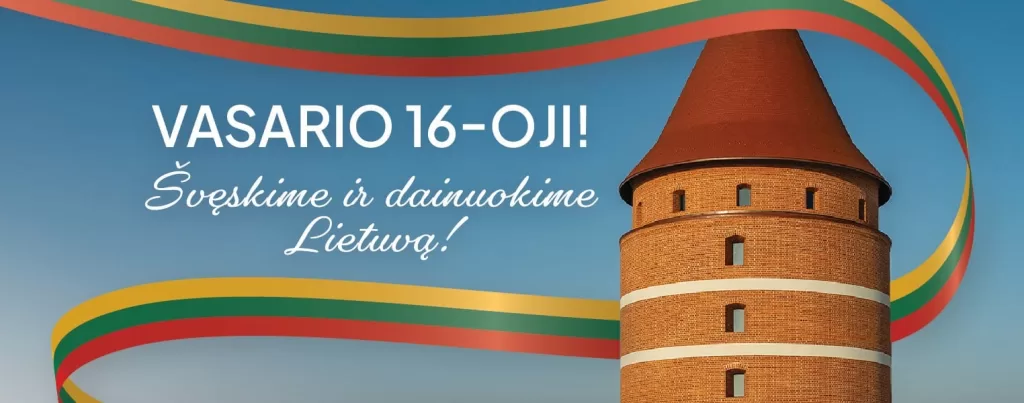 16 February is the day of the restoration of the Lithuanian state. Events in Klaipėda