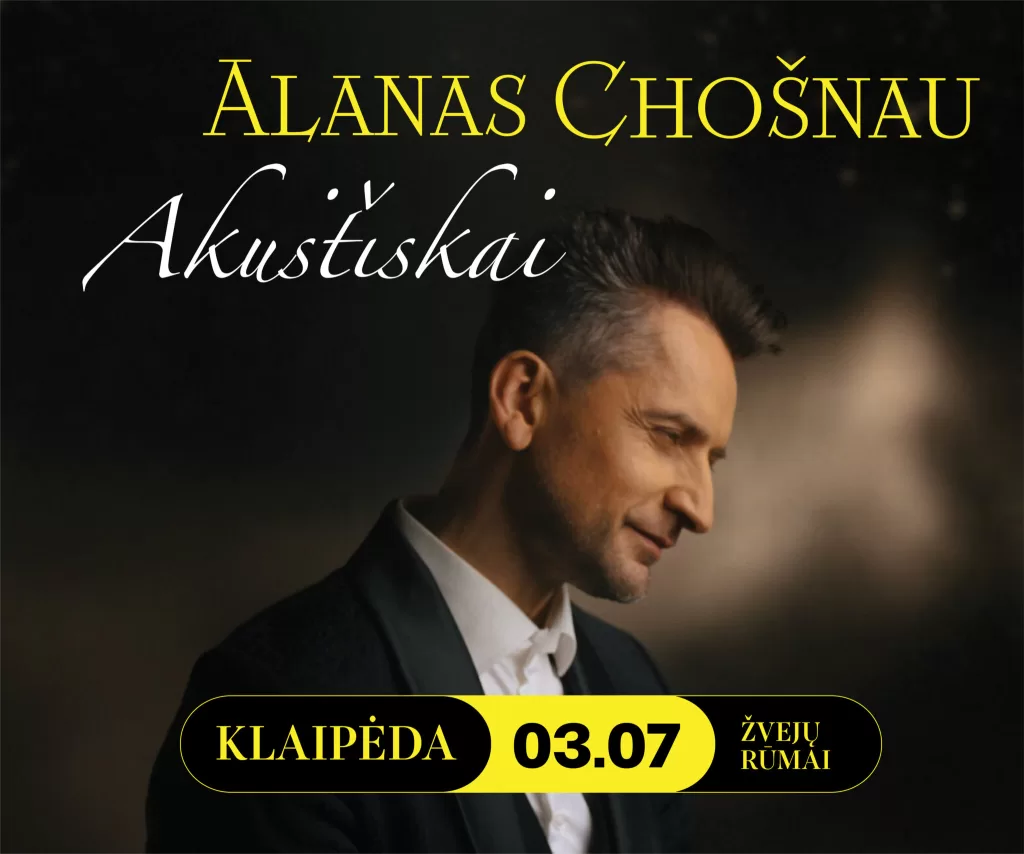 Alan Chošnau concert „Acoustically”