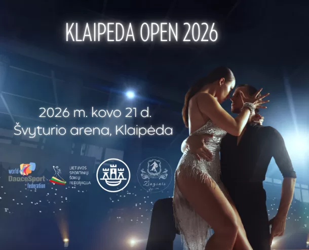 Sport dance competition „Klaipėda Open 2026”