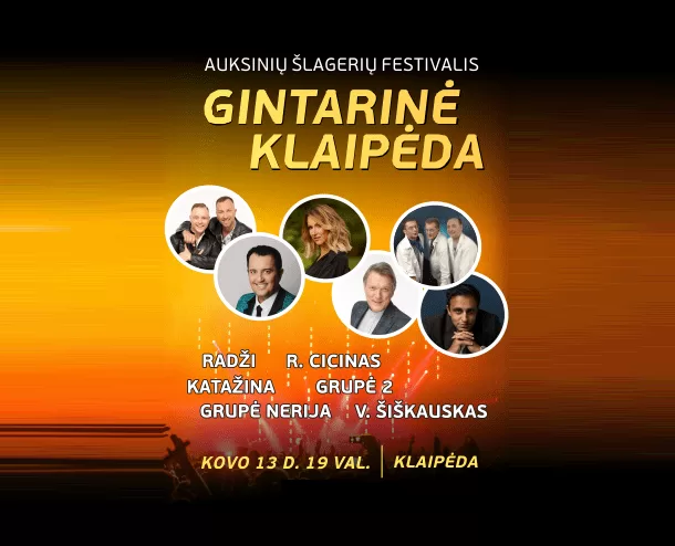 Goldene Schlacken Festival „Bernstein Klaipėda”