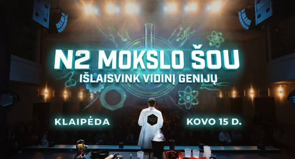 N2 mokslo šou Klaipėdoje: Antrasis seansas
