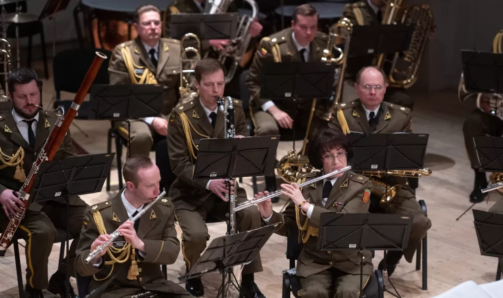 Konzert des Orchesters der litauischen Streitkräfte