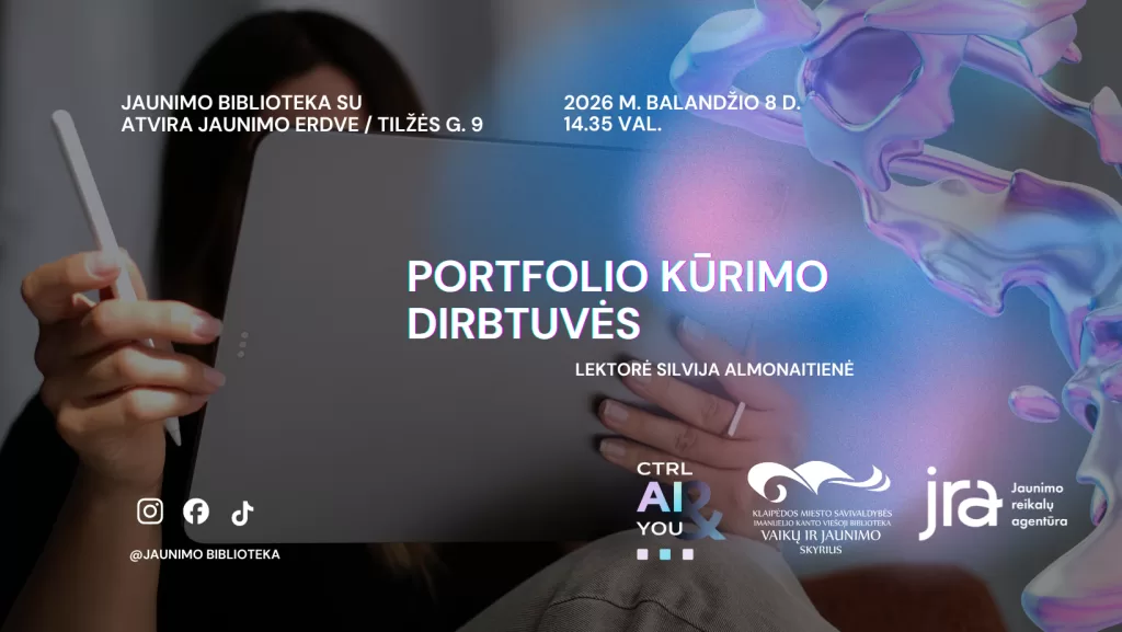 Portfolio kūrimo dirbtuvės su lektore Silvija Almonaitiene