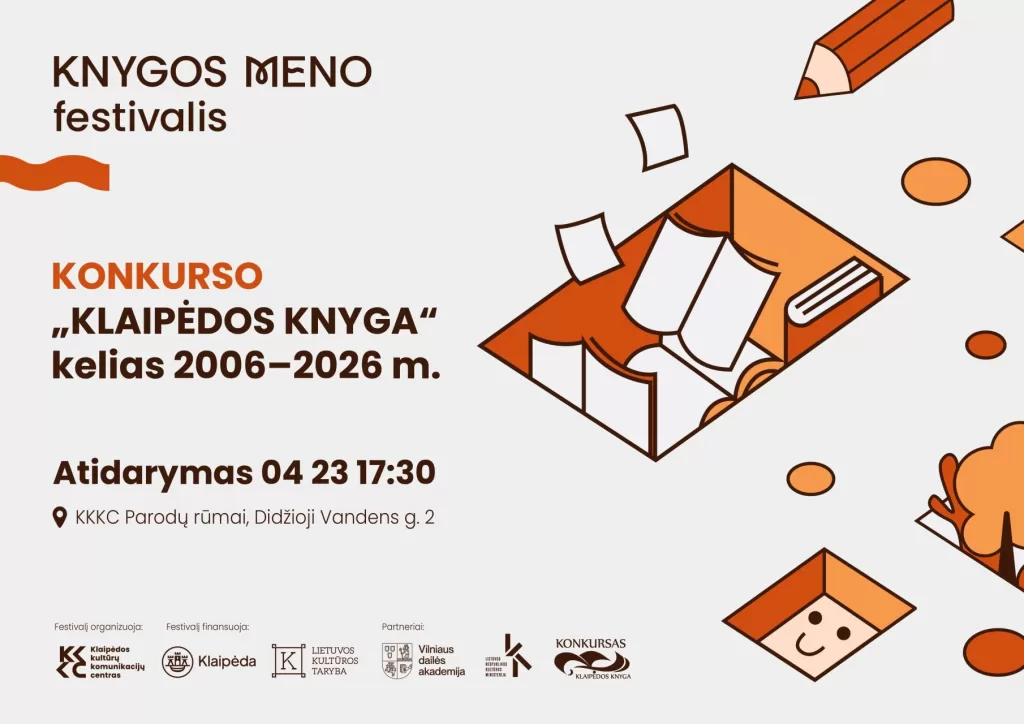 Parodos „Konkurso KLAIPĖDOS KNYGA kelias 2006–2026 m.“ atidarymas