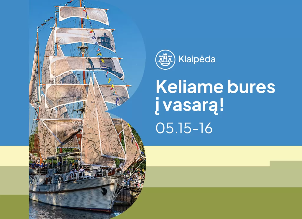 Keliame bures į vasarą 2026