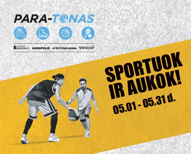 Labdaros iniciatyva „Gerumo PARA-TONAS“
