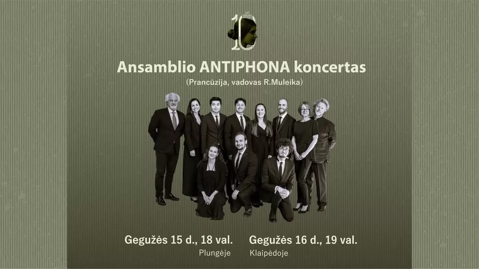 Ansamblio „Antiphona” koncertas