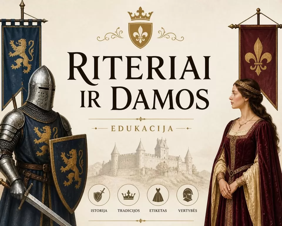 Edukacija „Riteriai ir damos”