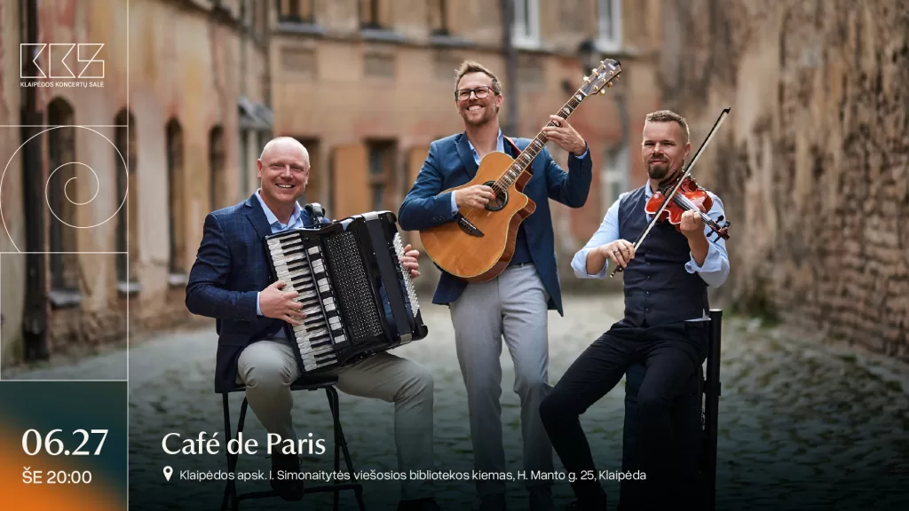 Koncertas „Café de Paris“