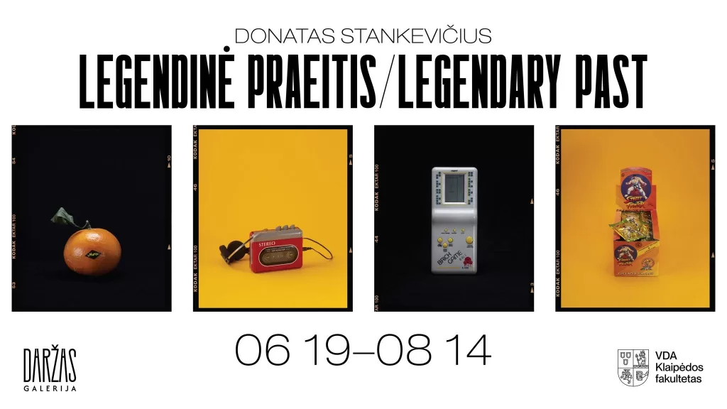 Eröffnung der Ausstellung „Legendäre Vergangenheit“ von Donatas Stankevičius