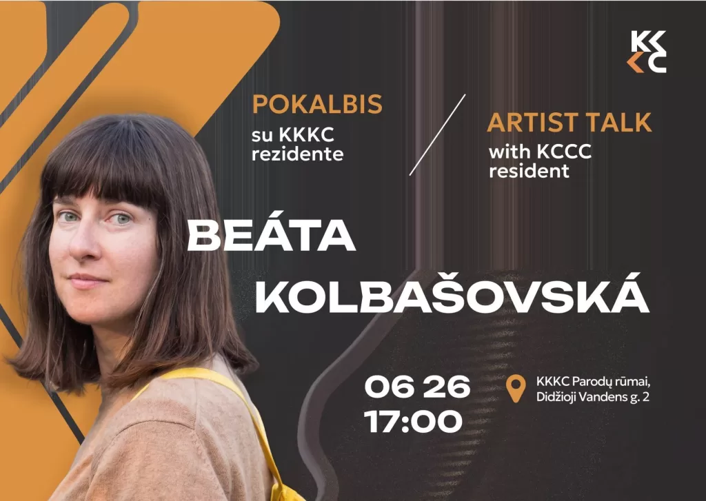 Artist Talk with KCCC resident Beáta Kolbašovská
