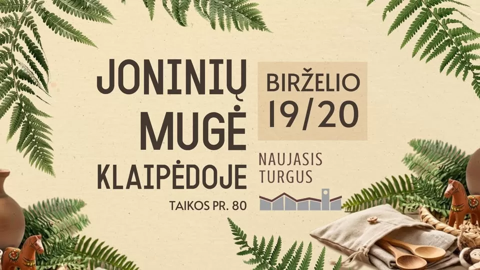 Joninių mugė naujajame turguje
