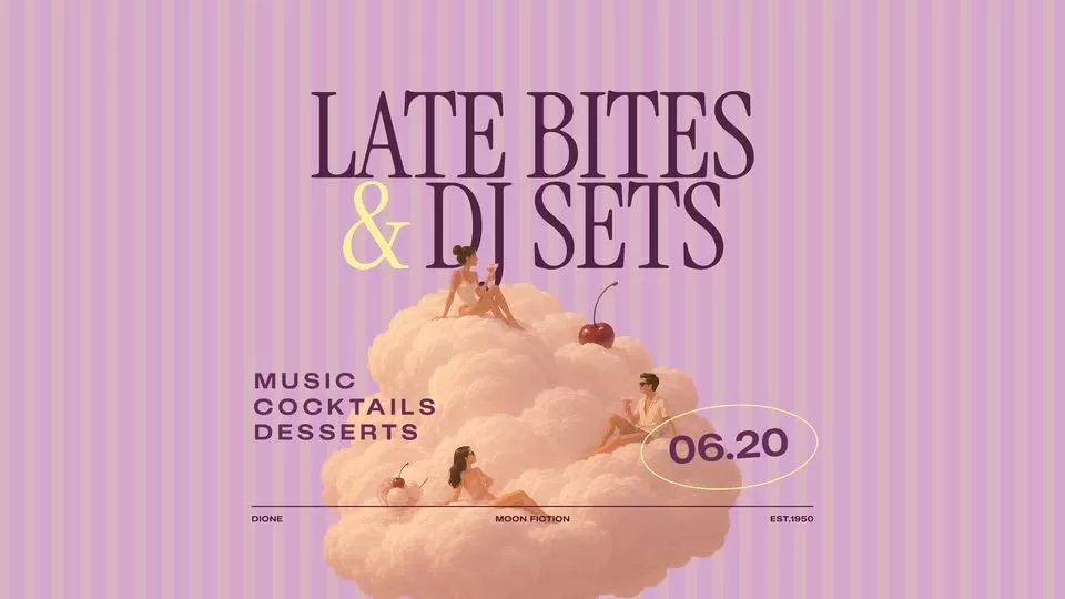 Musikveranstaltung „Late bites & DJ-Sets“