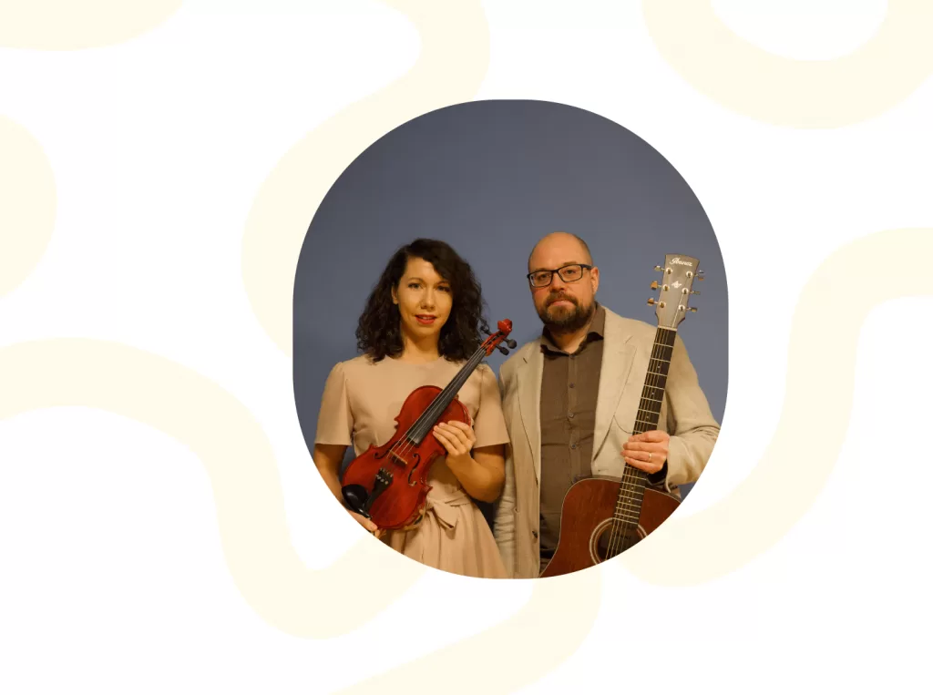 Muzikinio dueto „Šilko garsas“ koncertas