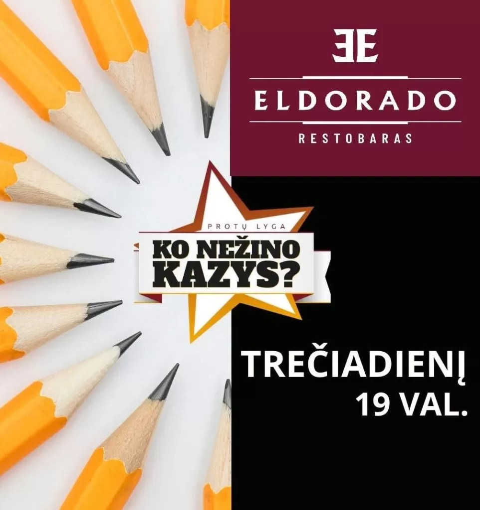 Komandinis žaidimas „Protų lyga | Ko nežino Kazys?“