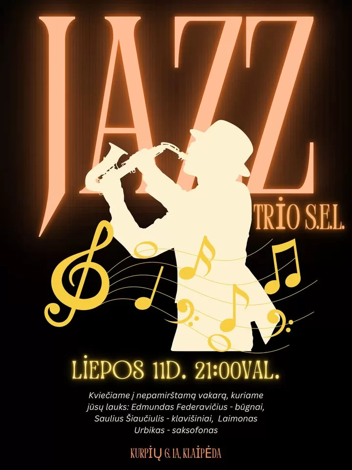 Konzert der Gruppe „Jazz Trio S.E.L.“