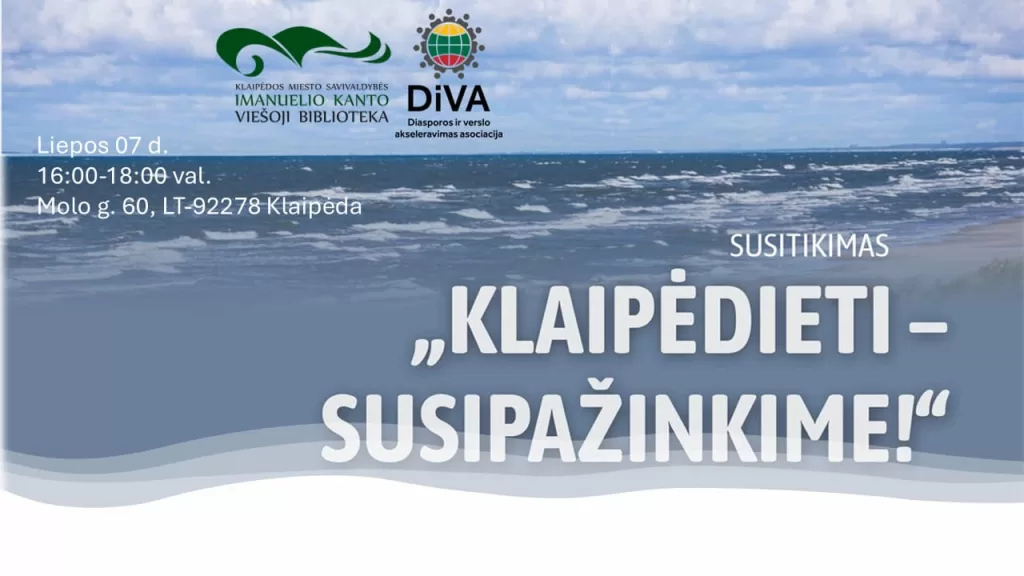 Susitikimas „Klaipėdieti – susipažinkime!“