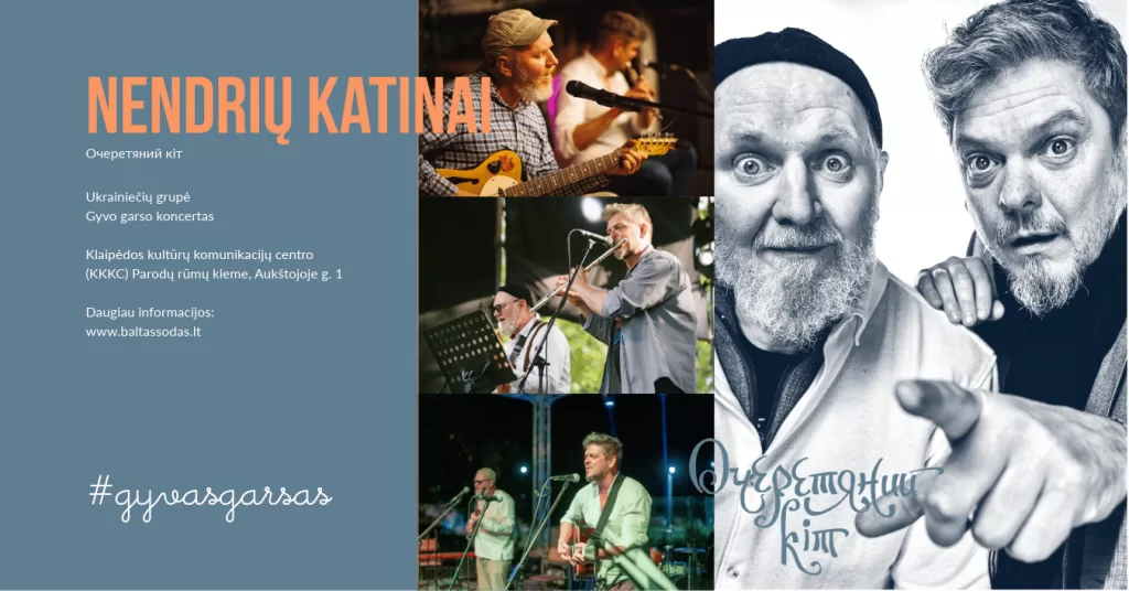Konzert der ukrainischen Band „Nendrių katinas“