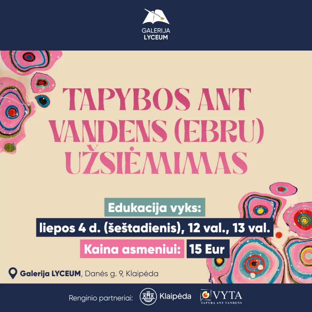 Creative Workshop on Water Painting (EBRU)