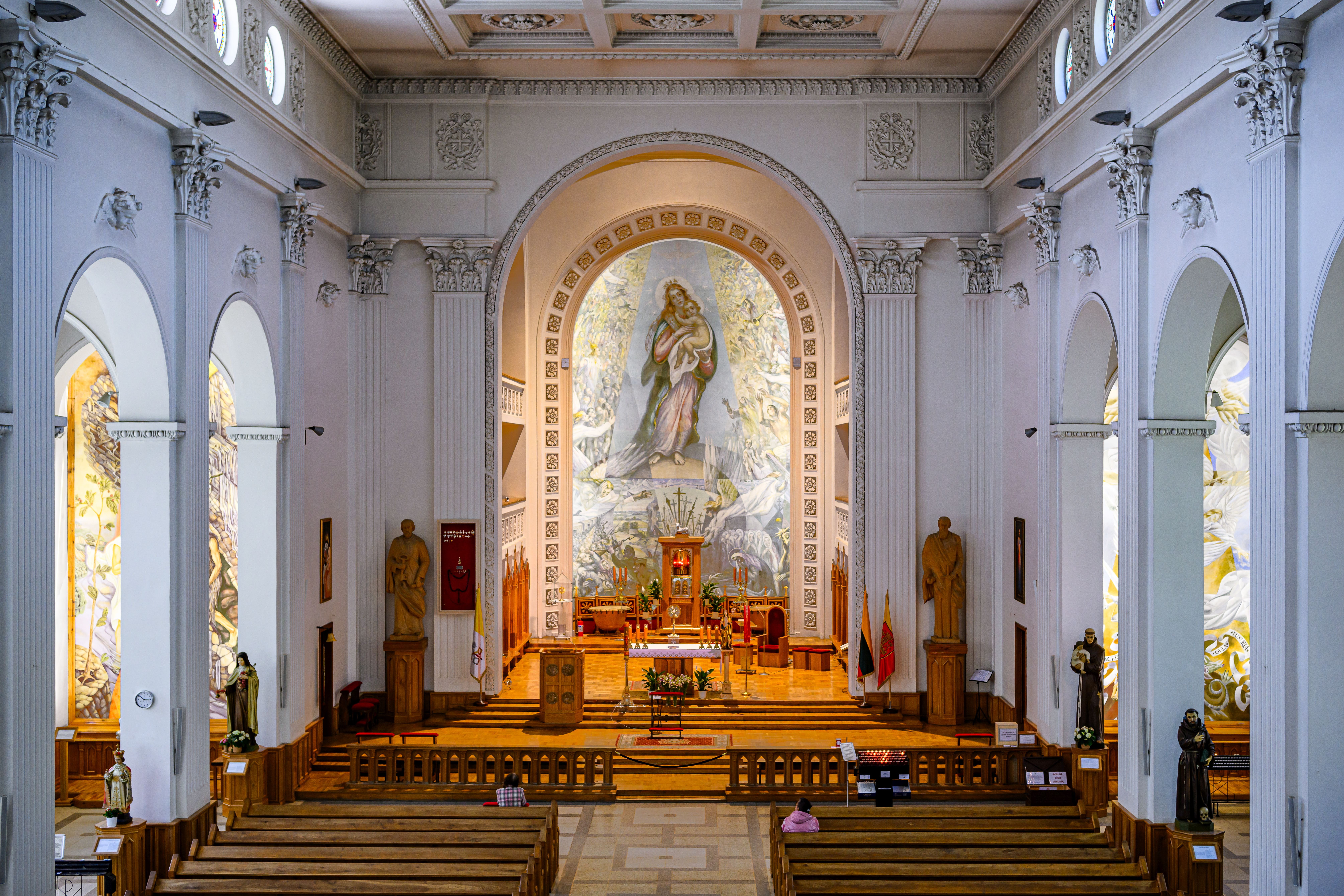 Aussichtsführung im Turm der Kirche Maria Königin des Friedens