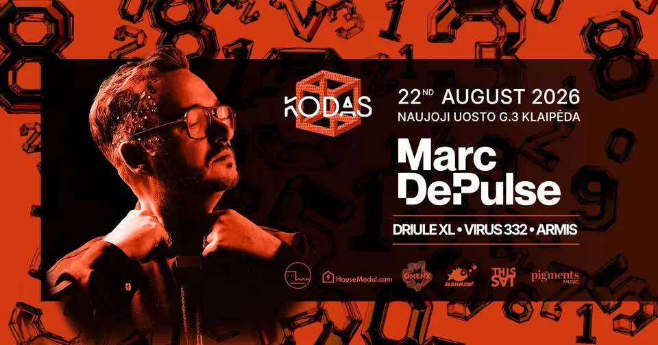 Muzikinis renginys „Kodas: Marc Depulse”