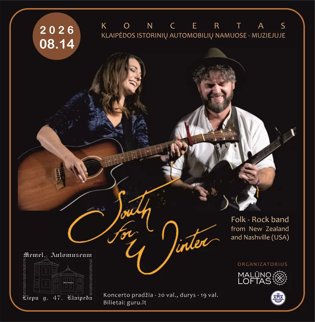 Projektas KAME pristato duetą „South for Winter“ (JAV / NZ)