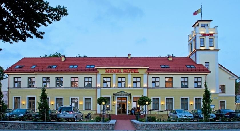 Viešbučio „Memel hotel“ fasadas