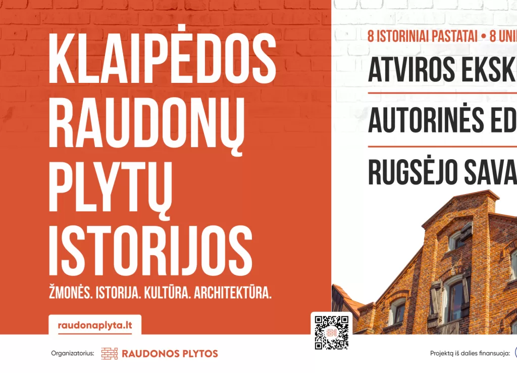 Edukacinės ekskursijos „Klaipėdos raudonų plytų istorijos“ – programa