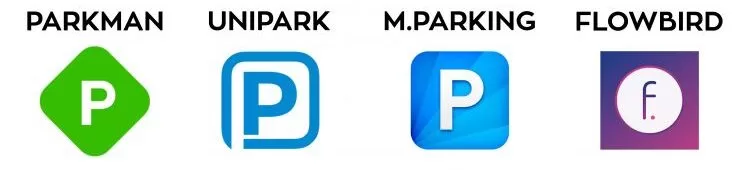 Das Parken in Klaipėda mit den Apps