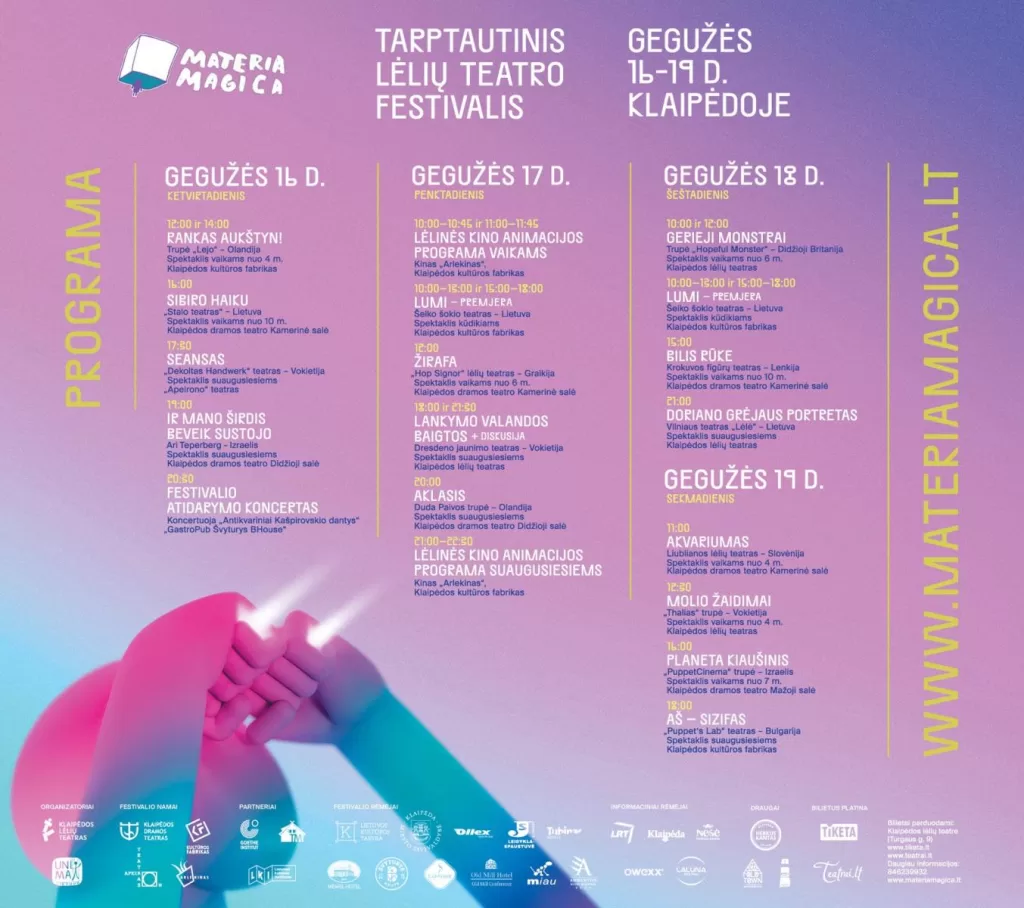 Prasideda tarptautinis lėlių teatro festivalis „Materia Magica
