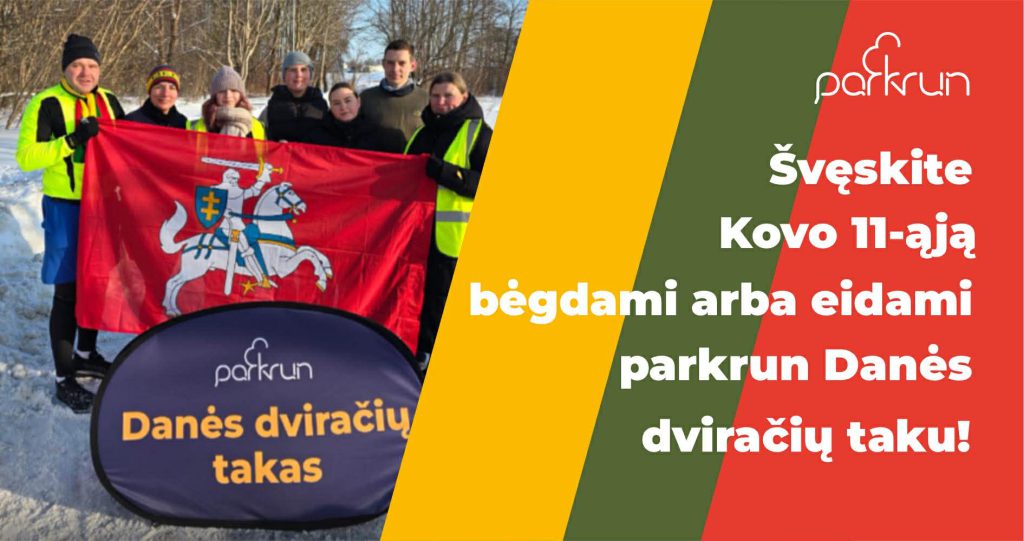 “parkrun” to host special events on 11 March to celebrate Lithuanian Independence Restoration Day