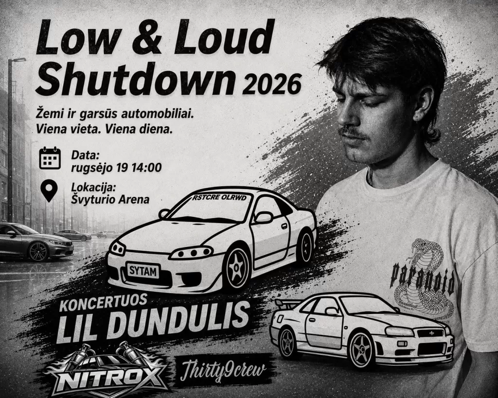 Automobilausstellung und Treffen „Low&loud 2026 Shutdown“