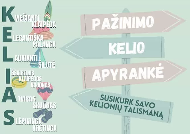 Surink savo atostogų KELIĄ