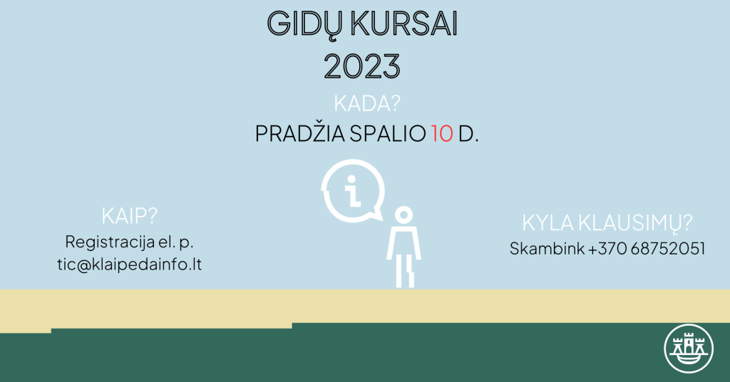 Gidų kursai 2023-2024 m.