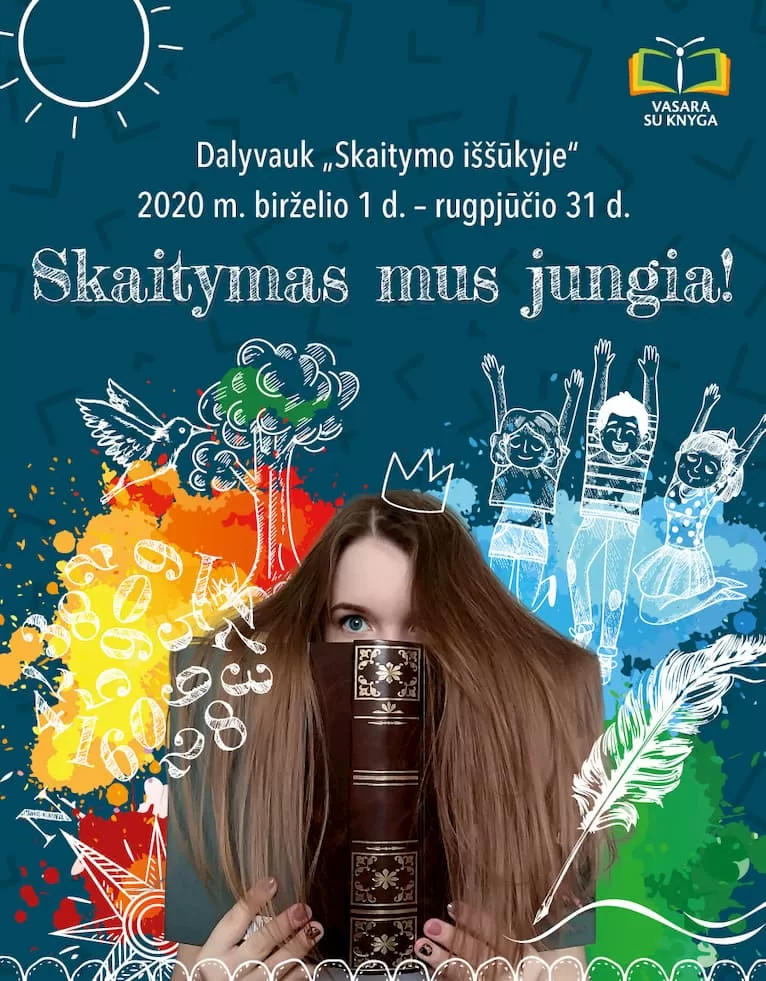 Vasara su knyga