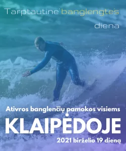 Tarptautinė banglentės diena Klaipėdoje