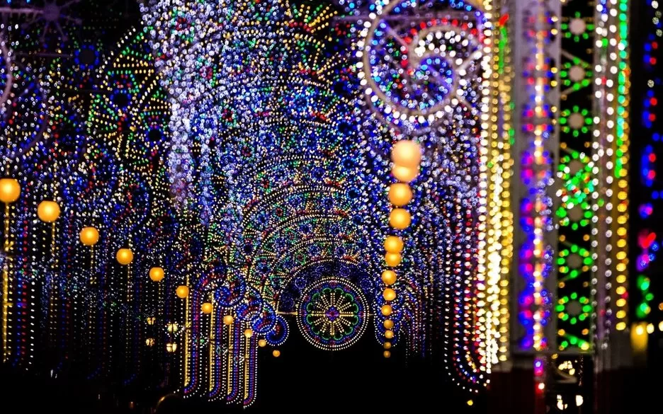 Šviesų festivalio ekskursija