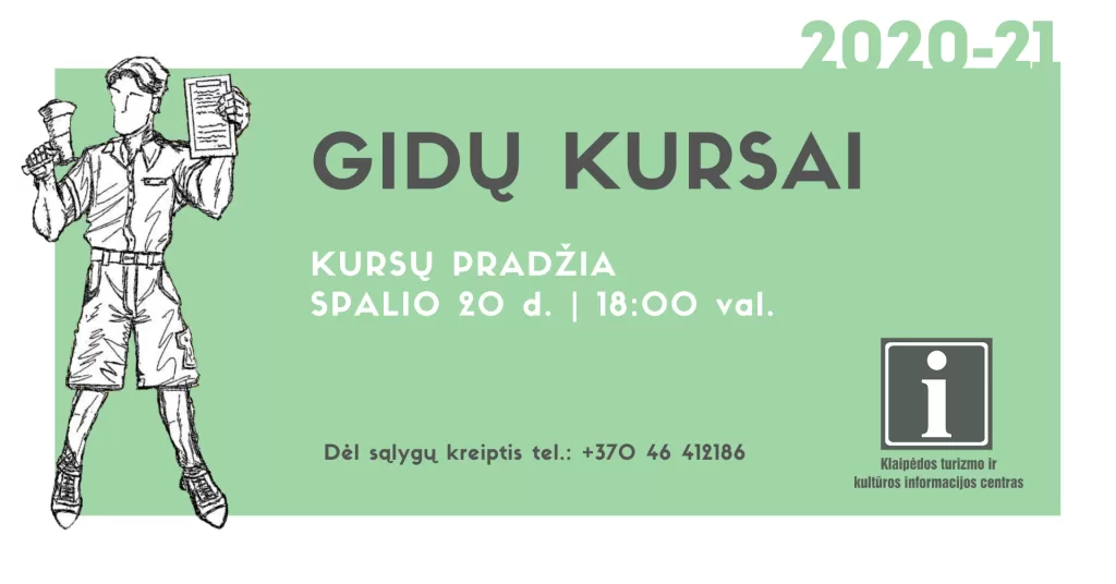 Gidų kursai Klaipėdoje