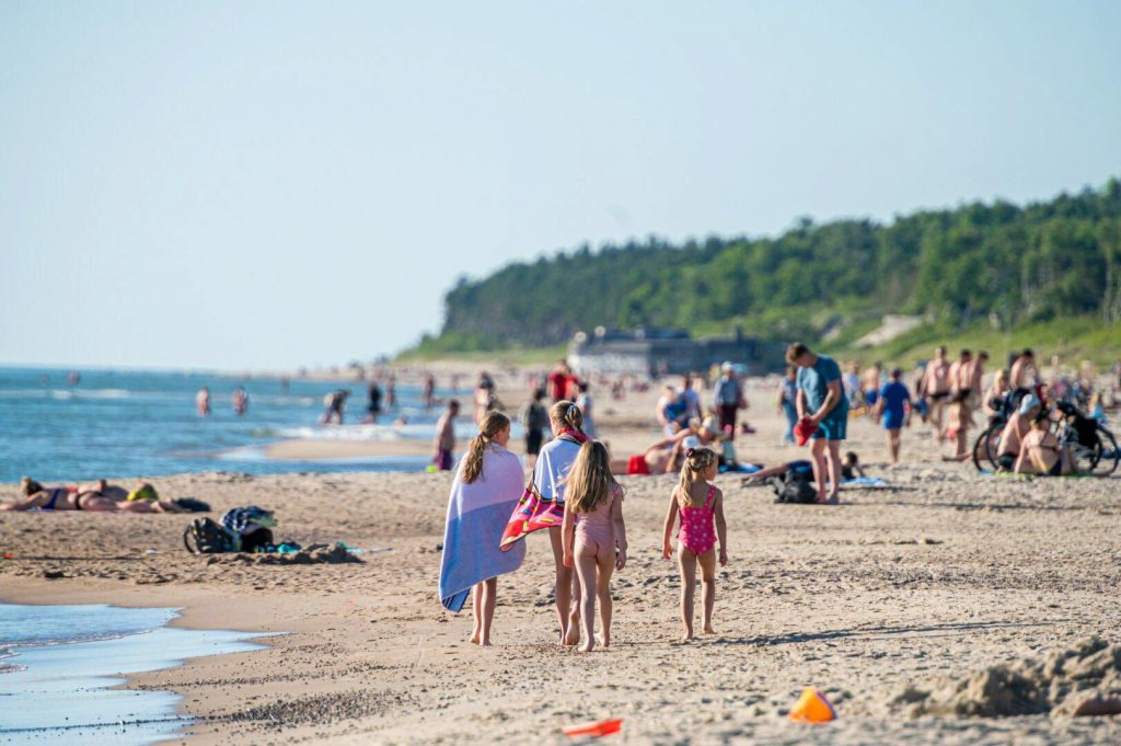 Girulių paplūdimys Klaipėdoje