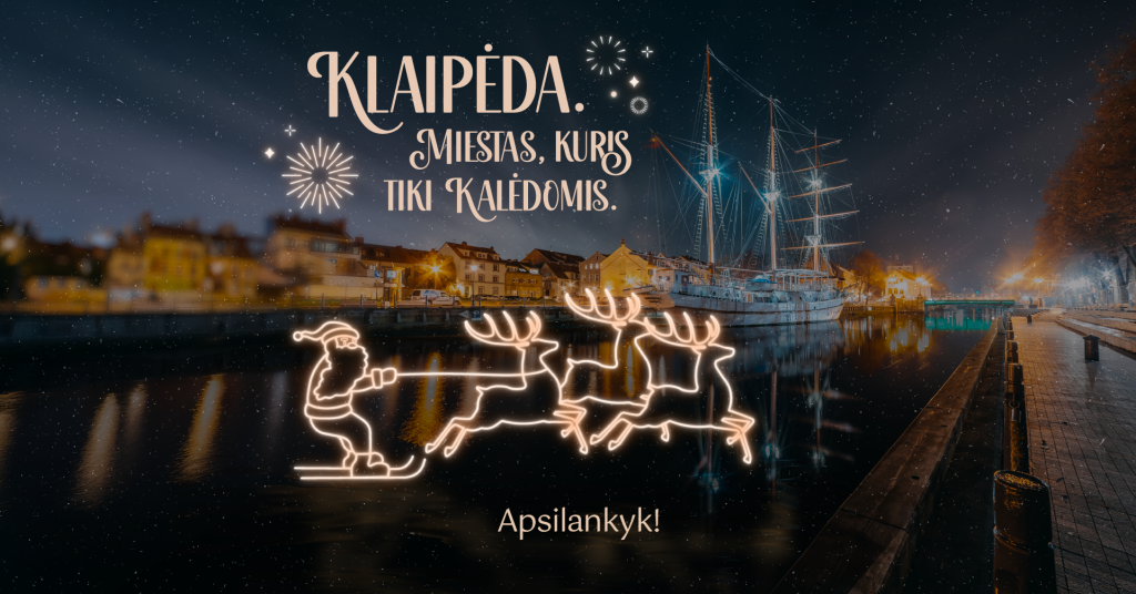 Šeštadienį su eglutės įžiebimu Klaipėda pradės kalėdų laukimą