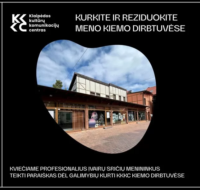 Kvietimas menininkams reziduoti Meno kiemo dirbtuvėse