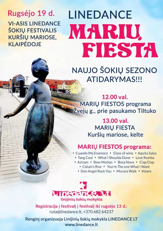 Linijinių šokių festivalis „Marių fiesta“