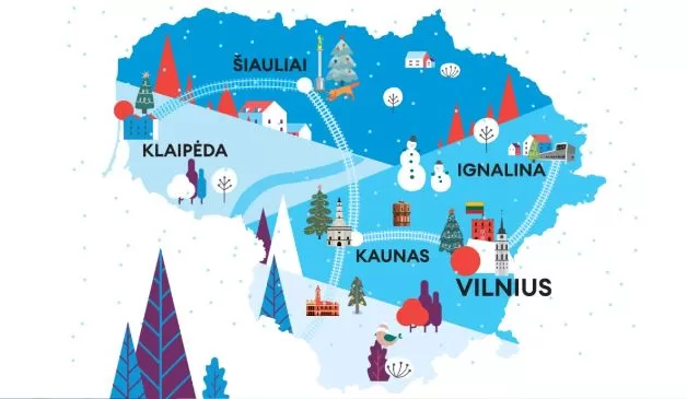 Atraskite šventinius maršrutus!