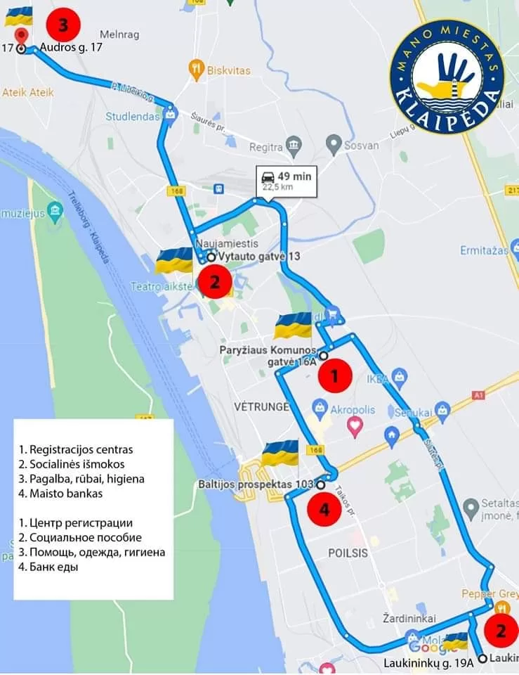 Svarbi informacija ukrainiečiams
