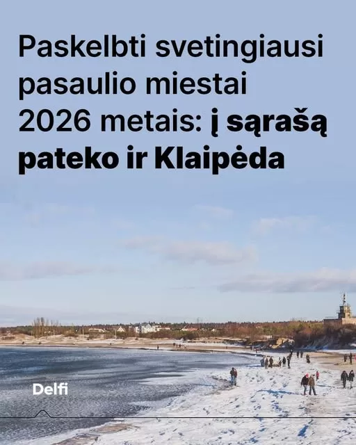 Paskelbti svetingiausi pasaulio miestai 2026 metais: į sąrašą pateko ir Klaipėda