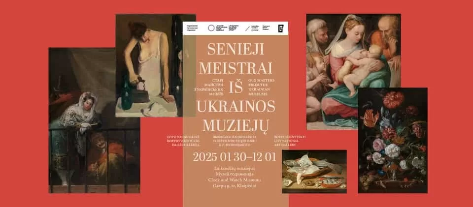 Works by European masters of art are presented at the LNDM Clock Museum in Klaipėda