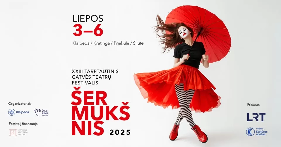 The vibrant street theatre festival ‘Šermukšnis’ invites you to Klaipėda.