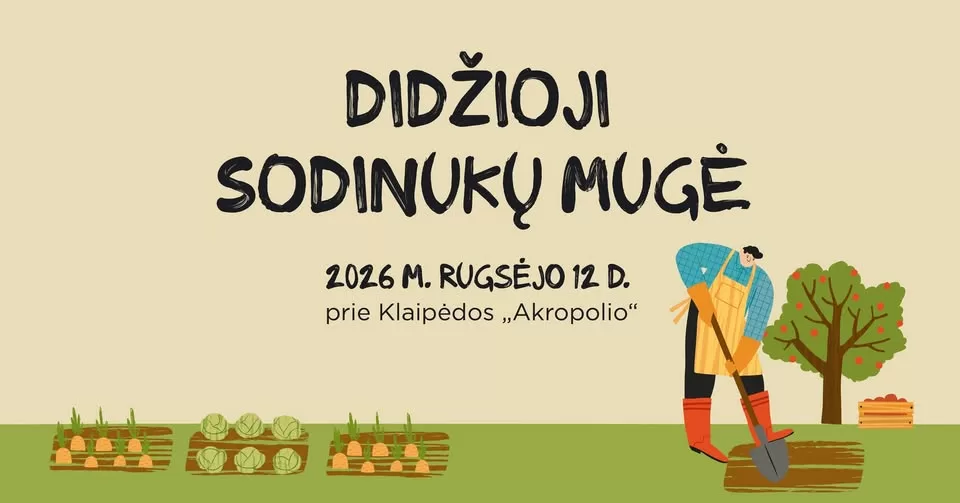 Der große Pflanzenmarkt in Klaipėda