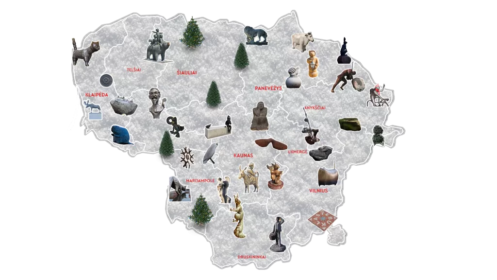 Klaipėda Lietuvos stebuklingų vietų žemėlapyje